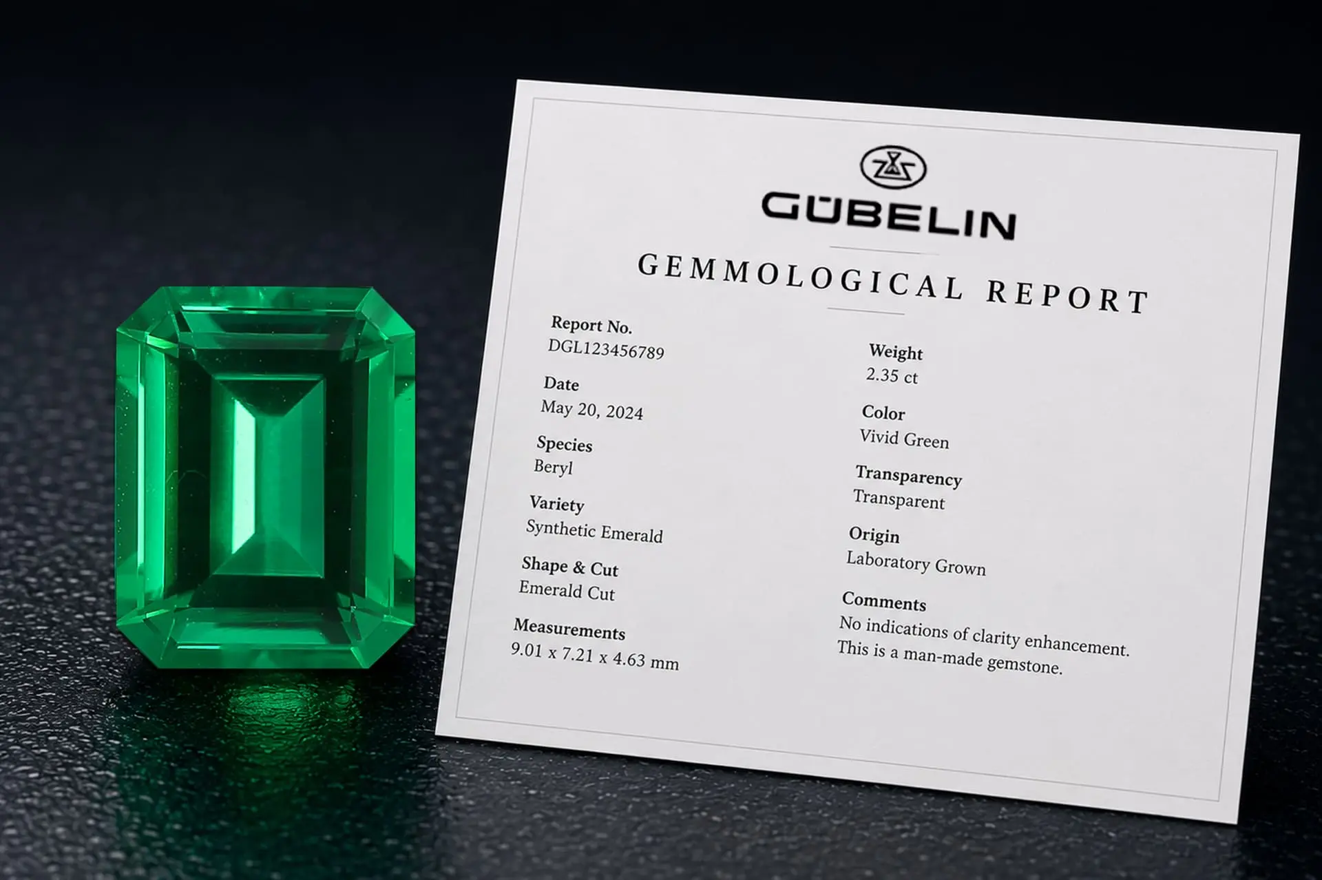 Proceso de certificación paso a paso para gemas cultivadas en laboratorio, entre las que se incluyen esmeraldas, rubíes y diamantes cultivados en laboratorio, en Dediam Antwerp