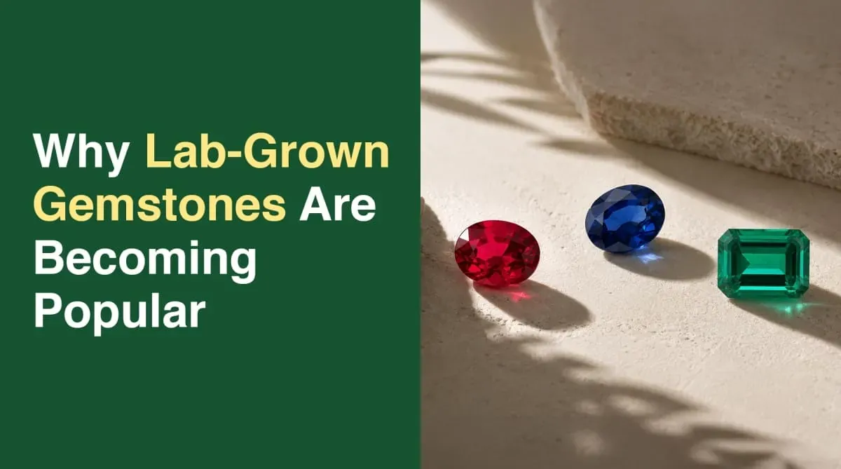 Why lab-grown gemstones are becoming popular in modern jewelry